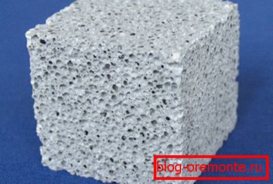 Pena beton v oddelku Pena beton v oddelku