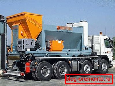 Mobilna betonarna.