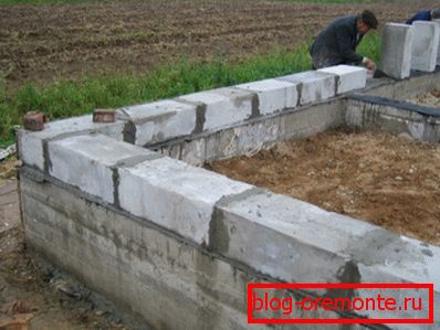 Prva vrsta blokov pene Prva vrsta blokov pene