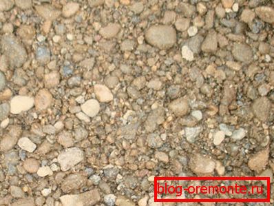 Pesek-gramozna mešanica mora biti čista - brez primesi gline in črne zemlje Pesek-gramozna mešanica mora biti čista - brez primesi gline in črne zemlje