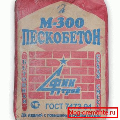 Peskobeton blagovne znamke M300 Peskobeton blagovne znamke M300