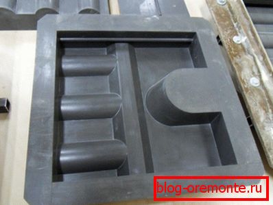 Plastični kalup za betonske elemente peči Plastični kalup za betonske elemente peči