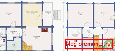 Podroben 9x10 hišni načrt Podroben 9x10 hišni načrt