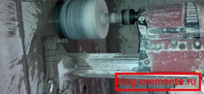 Uporaba diamantnega vrtalnika Uporaba diamantnega vrtalnika