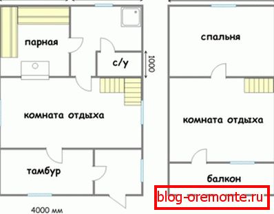Projekt hiše 6x9 iz bara z mansardom (prva in mansardna tla) Projekt hiše 6x9 iz bara z mansardom (prva in mansardna tla)
