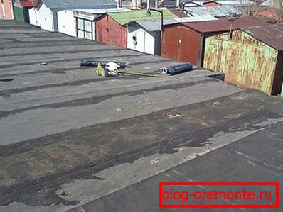 Popravimo streho garaže s krempljem