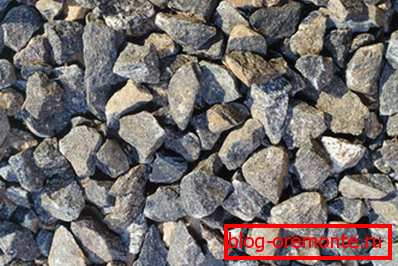 Granit drobljen kamen Granit drobljen kamen