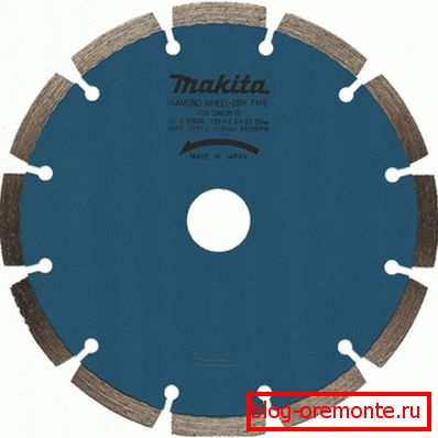 Segmentirani Diamond Wheel Segmentirani Diamond Wheel