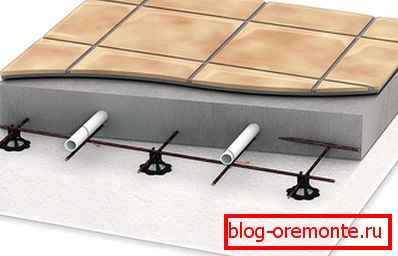 Shema ogrevalne torte toplo nadstropje