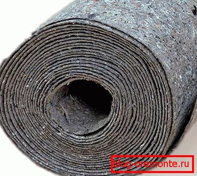 Volna pod linoleumom na betonskem tleh Volna pod linoleumom na betonskem tleh