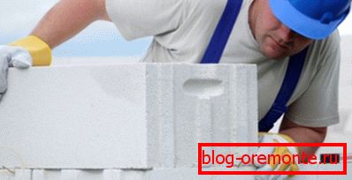 Gradnja blokov gaziranih betonov