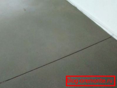 Temperaturni spoji na površini betona Temperaturni spoji na površini betona