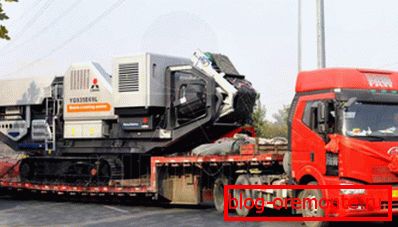 Prevoz mobilne opreme s kolesnim transportom Prevoz mobilne opreme s kolesnim transportom