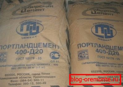 Pakirni cement