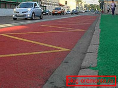 Barvni asfalt je redko posledica predvsem visokih stroškov. Barvni asfalt je redko posledica predvsem visokih stroškov.