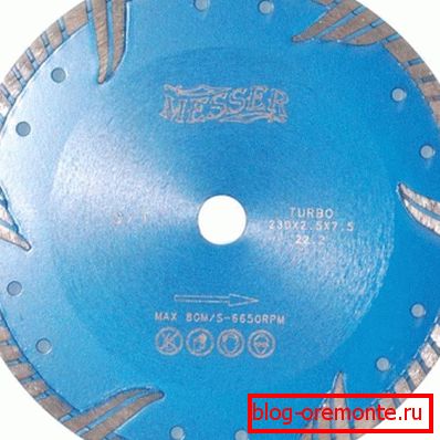 Turbo diamantno kolo Turbo diamantno kolo