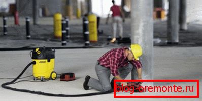 Prašenje na gradbišču Prašenje na gradbišču