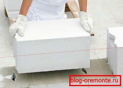 Namestitev betonskih blokov naredite sami Namestitev betonskih blokov naredite sami