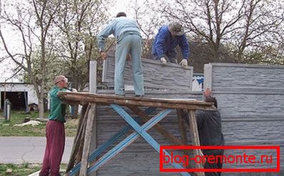 Namestitev plošče. Namestitev plošče.