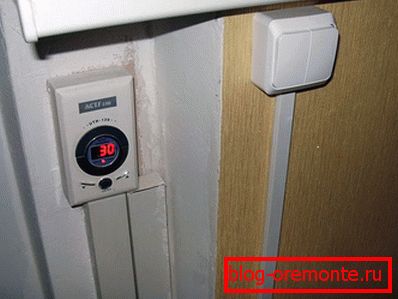 Namestitev termostata