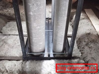 Izolacija azbestno-cementnega dimnika