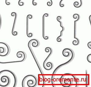 Primeri krivulje slike Vrata ponarejene risbe
