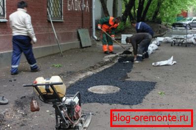 Obnovitev pokritja po popravilu Obnovitev pokritja po popravilu