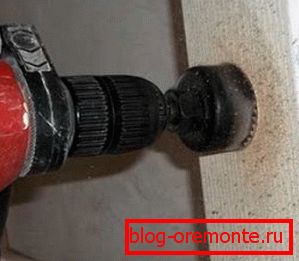 Vrtanje pero Zapornica za notranja vrata