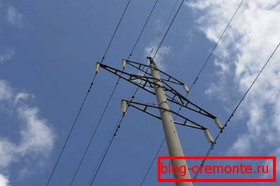 Konkretna podpora za daljnovode Konkretna podpora za daljnovode