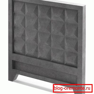 Armirana betonska ograja za industrijsko uporabo