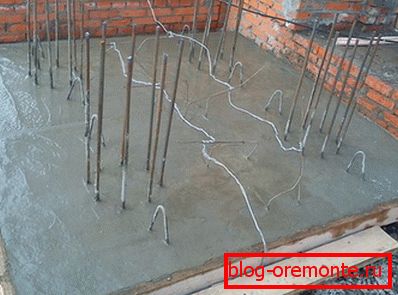 Zimski beton z električnim grelcem Zimski beton z električnim grelcem